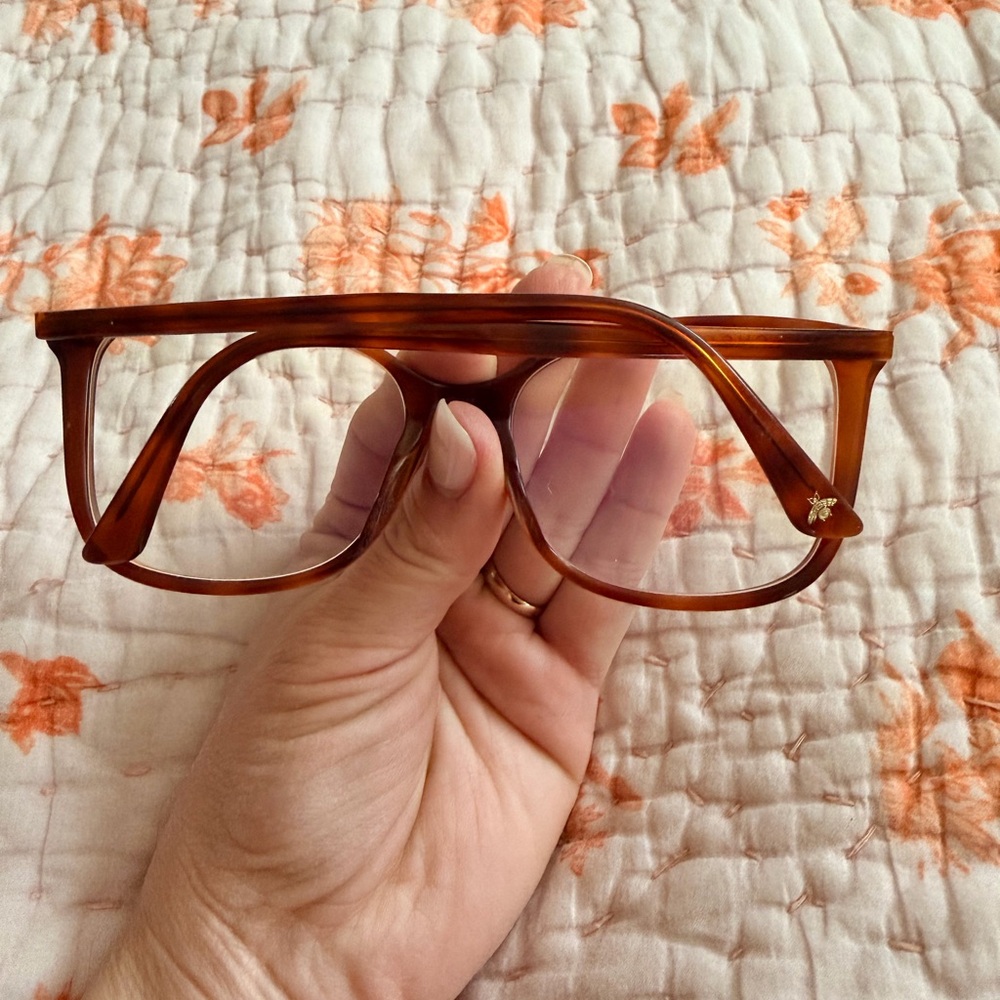 Gucci Brown Cateye Eyeglasses GG0026O - Picture 8 of 10